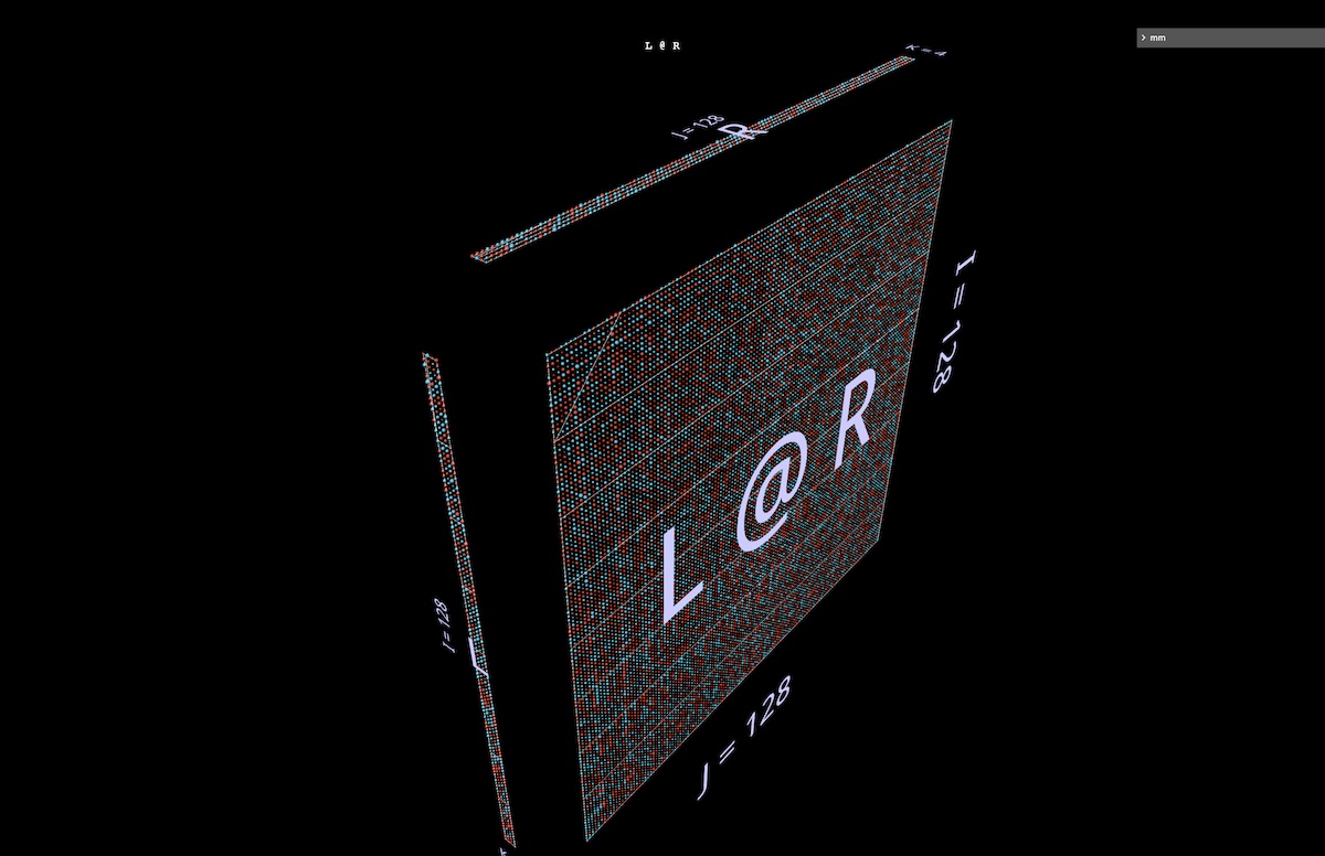 a matmul of random 128 x 4 left and 4 x 128 right arguments